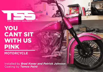 YOU CANT SIT WITH US PINK | TAMCO PAINT | MOTORCYCLE