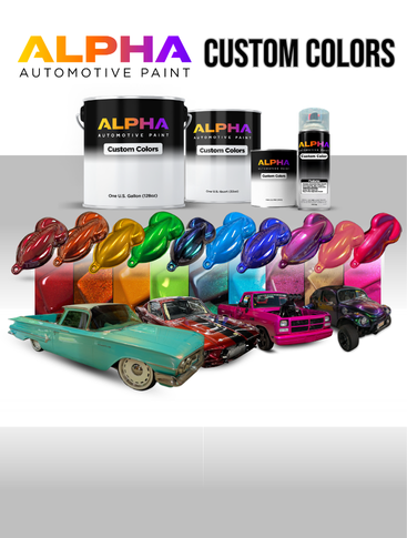 Alpha Color Change Alpha Custom Color Basecoat | Alpha Automotive Paint Products – The ...