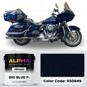 Harley-Davidson Big Blue Pearl 930849 | OEMatch Basecoat
