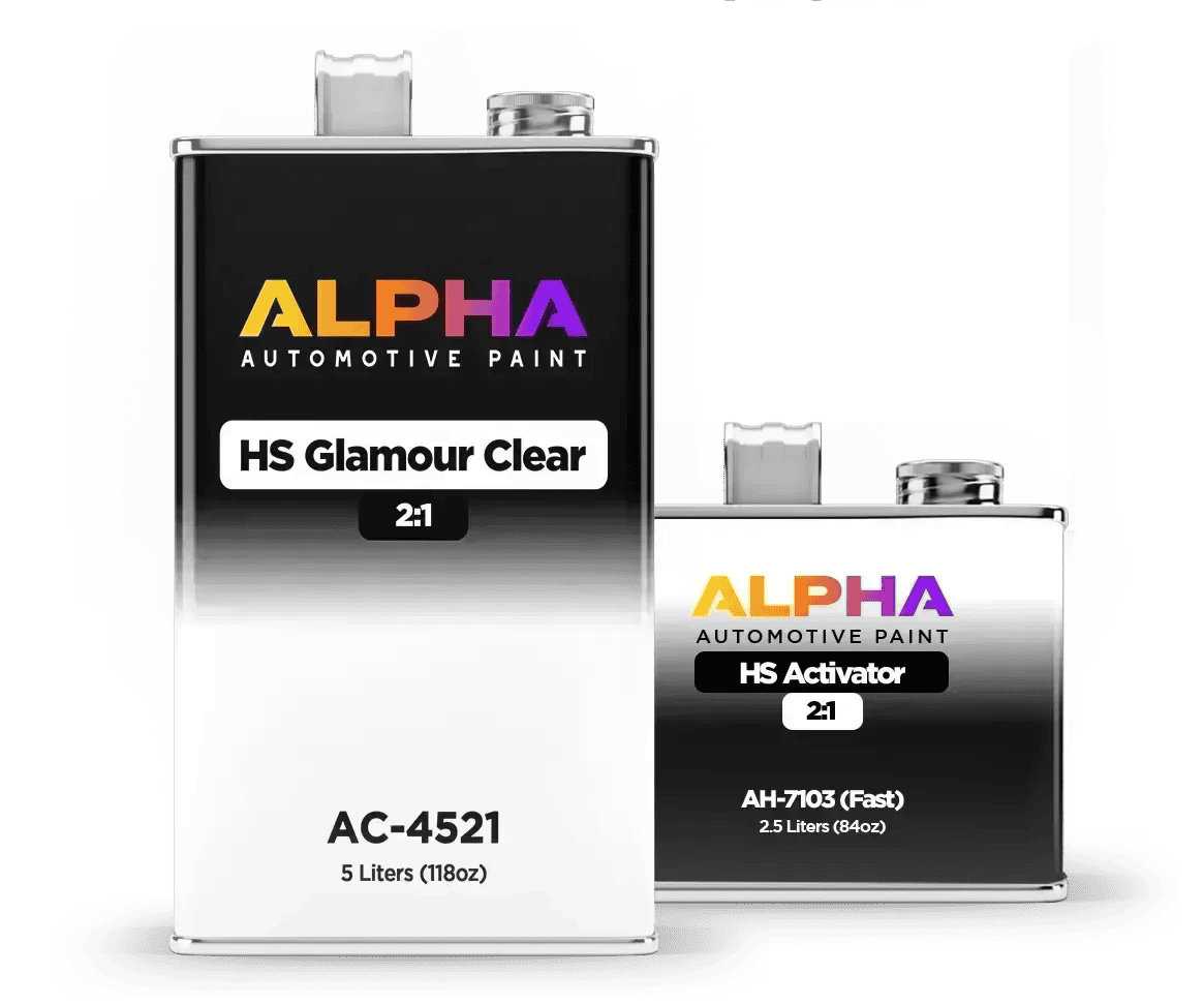 HS Glamour Clearcoat AC-4521 Kit | Alpha Automotive Paint