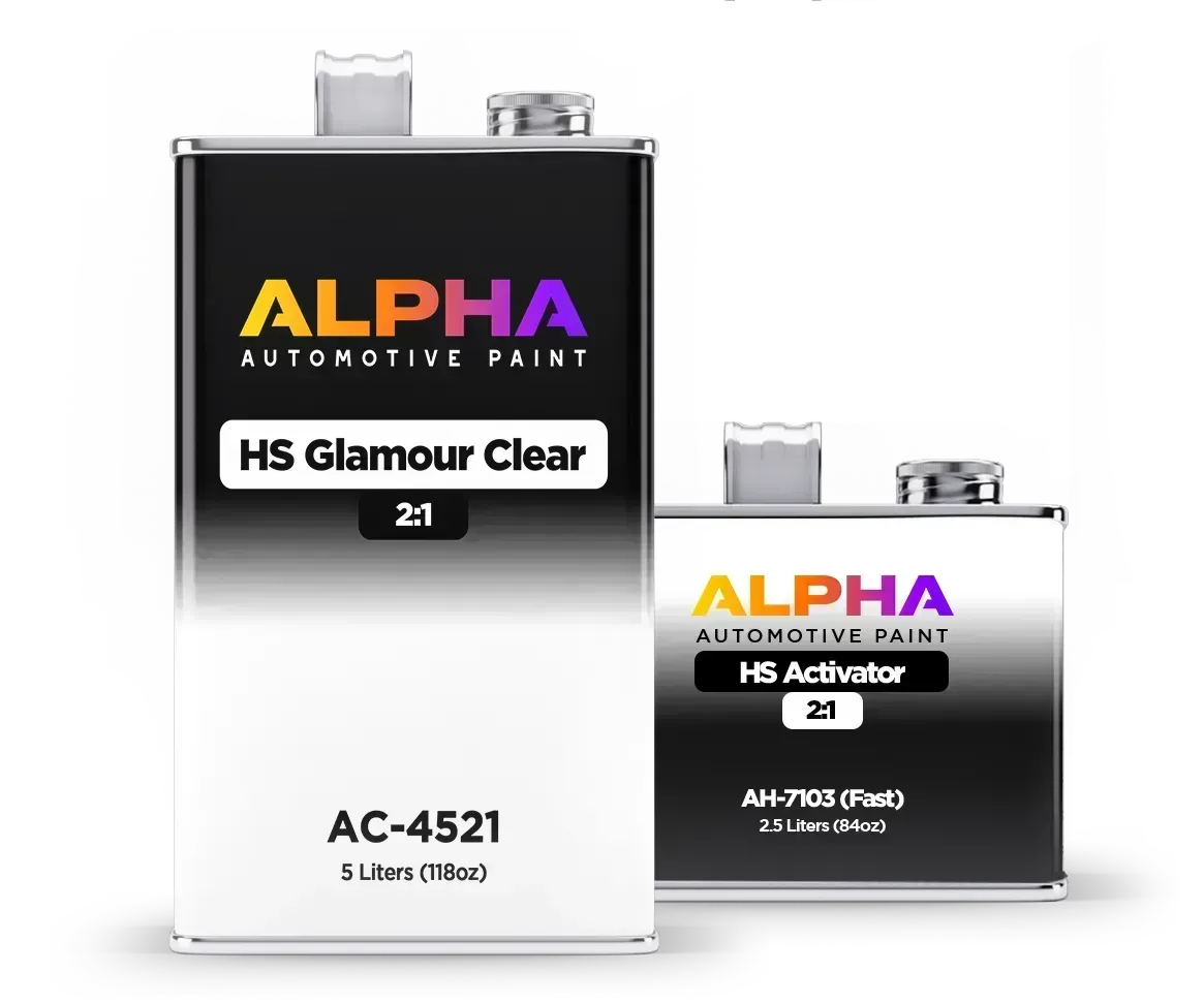 HS Glamour Clearcoat AC-4521 Kit | Alpha Automotive Paint