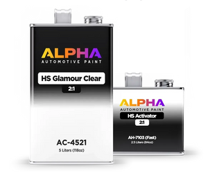 HS Glamour Clearcoat AC-4521 Kit | Alpha Automotive Paint