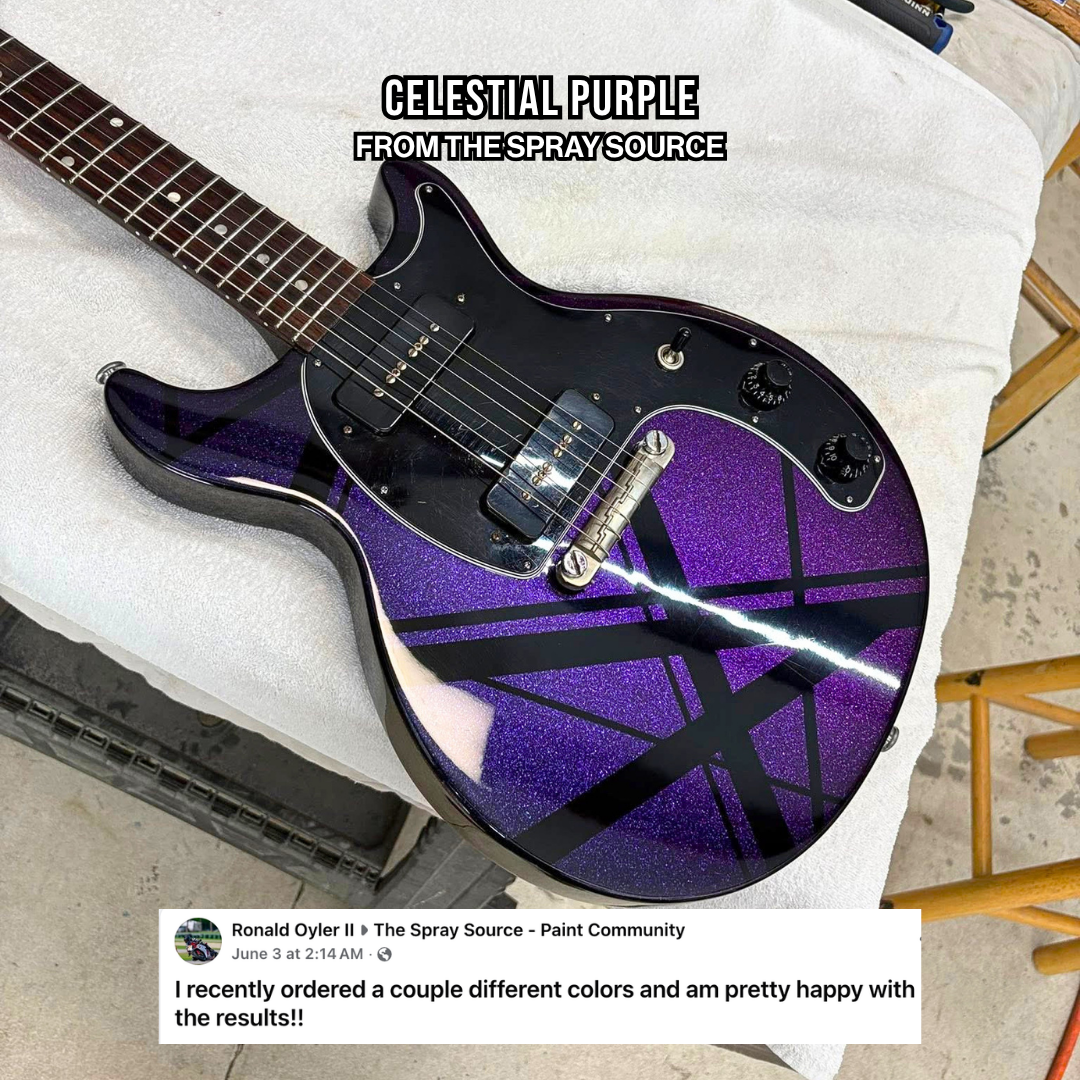 Celestial Purple Guitar Paint Kit