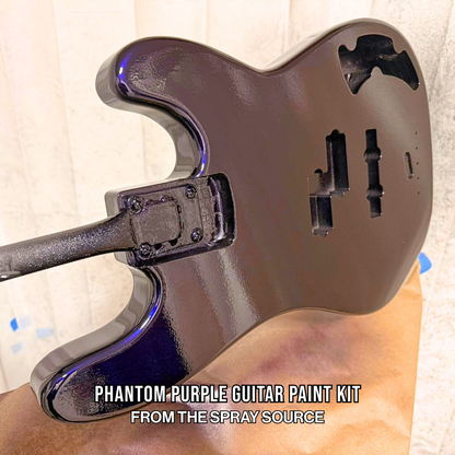 Phantom Purple Guitar Paint Kit