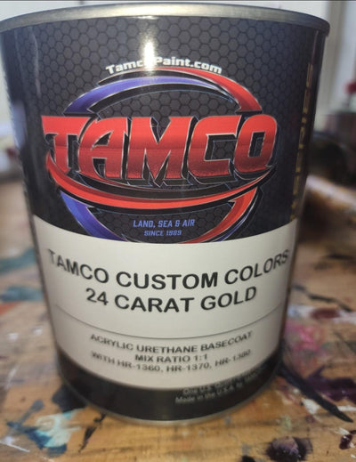 Tamco Paint 24 Carat Gold Basecoat - Tamco Paint - Custom Color - The Spray Source - The Spray Source Affordable Auto Paint Supplies