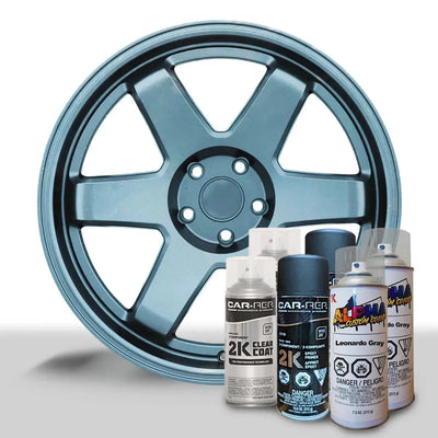 Leo-Nardo Gray Wheel Paint Kit