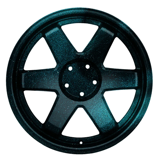 Viridian Blue Wheel Paint Kit