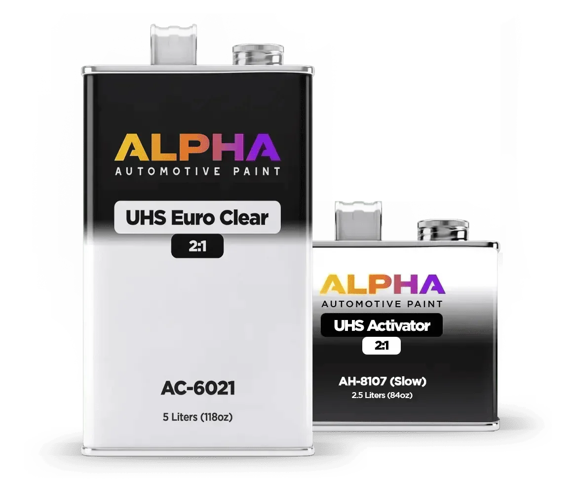 UHS Euro Clearcoat AC-6021 Kit | Alpha Automotive Paint - The Spray Source