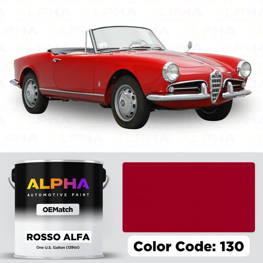 Alfa Romeo Rosso Alfa 130 | OEMatch Basecoat