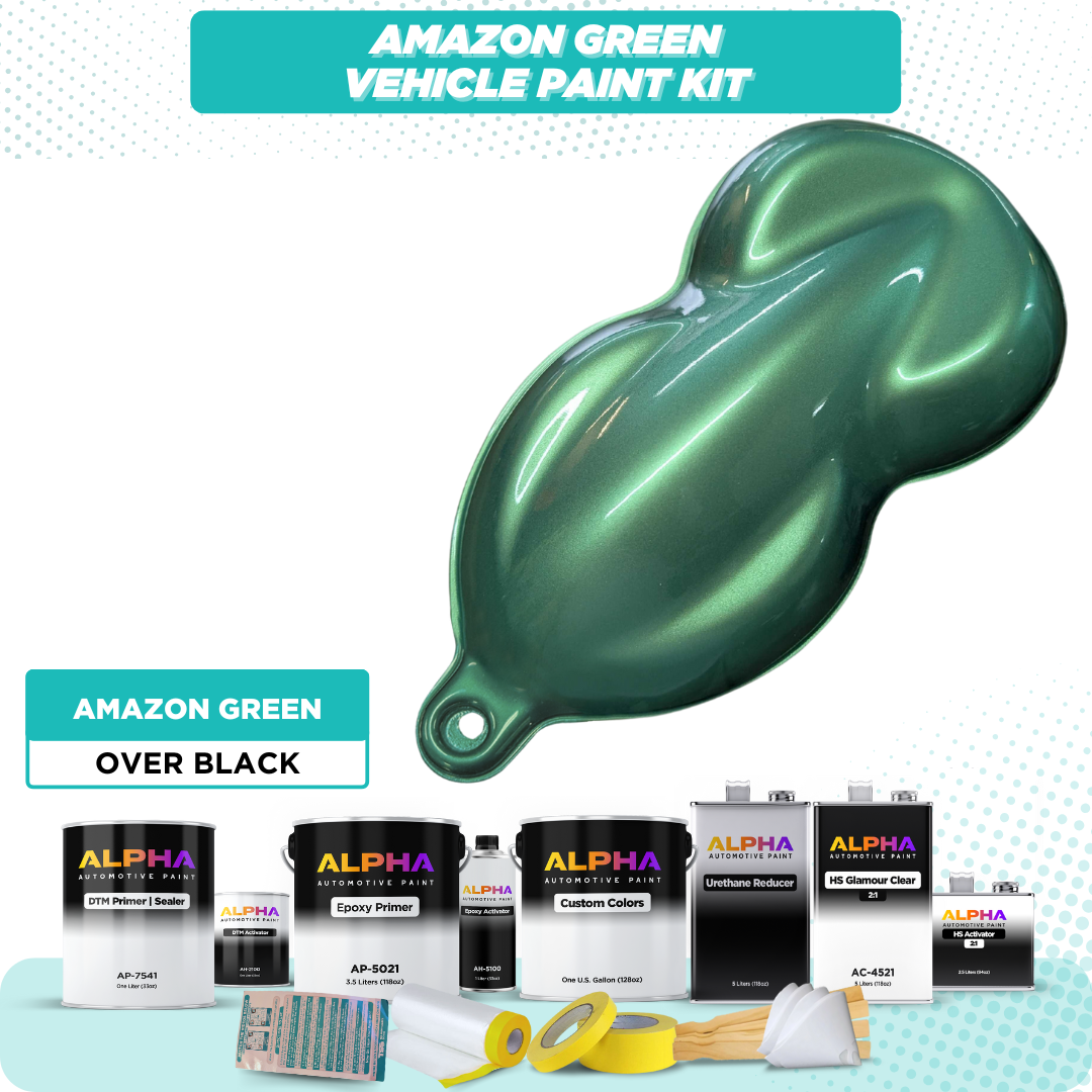 Amazon Green Vehicle Paint Kit