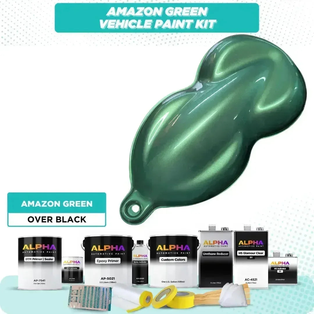 Amazon Green Vehicle Paint Kit