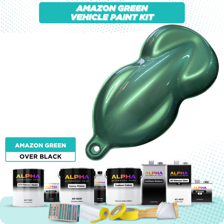 Amazon Green Vehicle Paint Kit