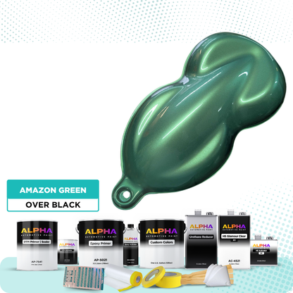 Amazon Green Vehicle Paint Kit