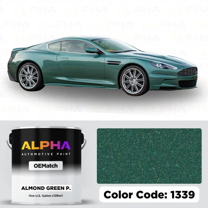 ASTON MARTIN ALMOND GREEN P. 1339 | OEMatch Basecoat