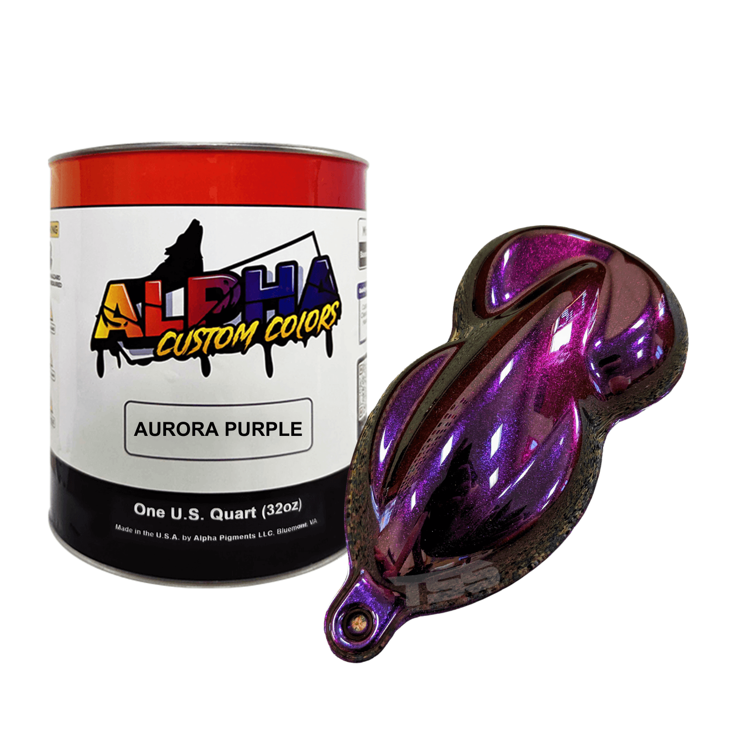 Aurora Purple Paint Basecoat  Automotive Custom Color – The Spray
