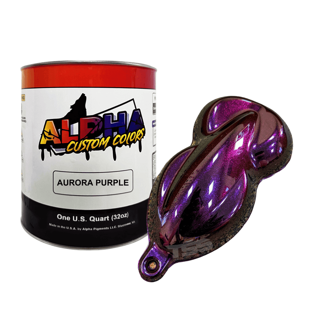 Aurora Purple Paint Basecoat - The Spray Source - Alpha Pigments