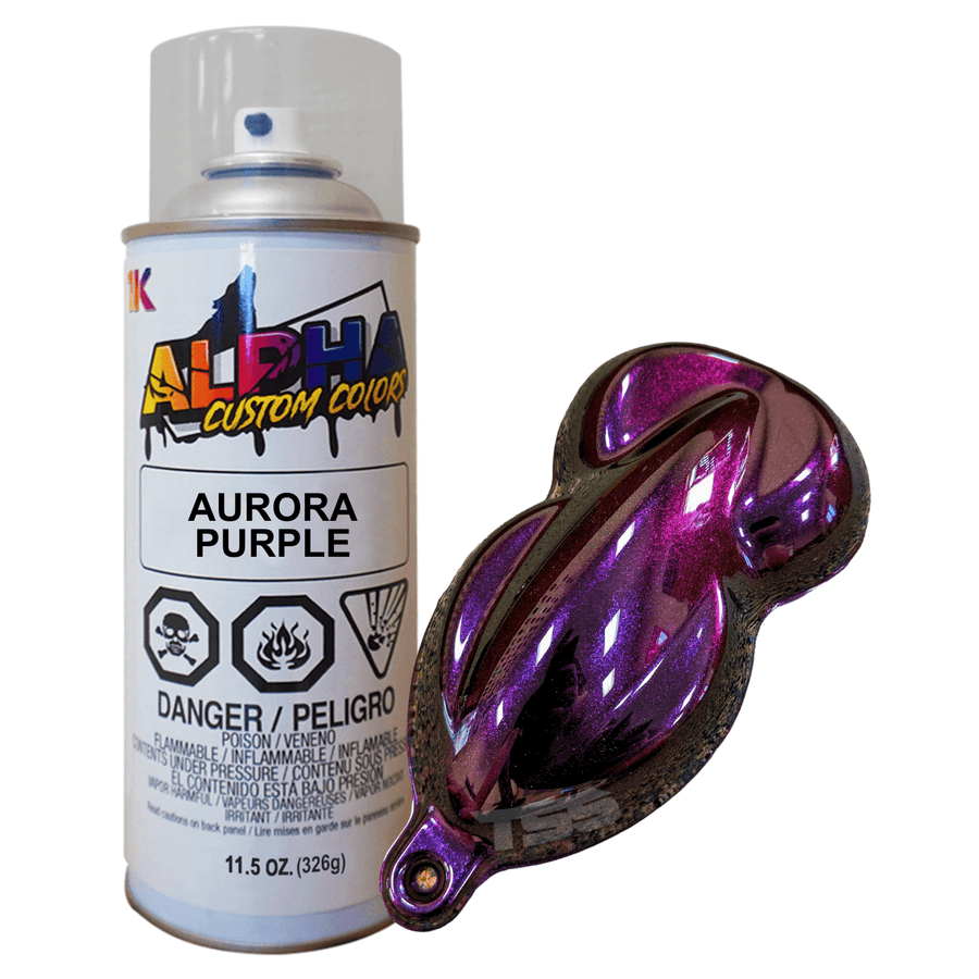 Aurora Purple Spray Can Midcoat - The Spray Source - Alpha Pigments