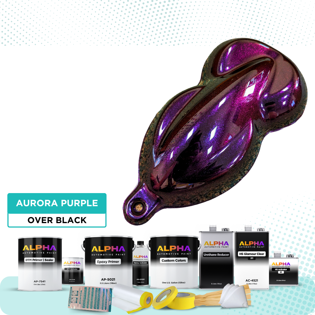 Aurora Purple Vehicle Paint Kit