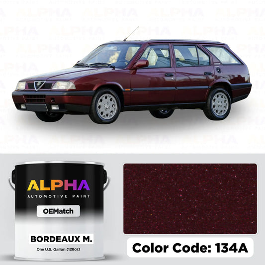 Alfa Romeo Bordeaux Metallic 134A | OEMatch Basecoat