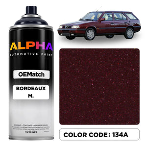 Alfa Romeo Bordeaux Metallic 134A | OEMatch Spray Can