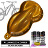 Aluminized Copper Bike Paint Kit