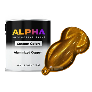 Aluminized Copper Paint Basecoat Midcoat