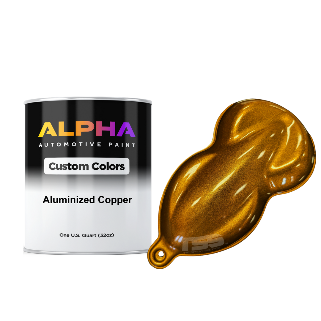 Aluminized Copper Paint Basecoat Midcoat