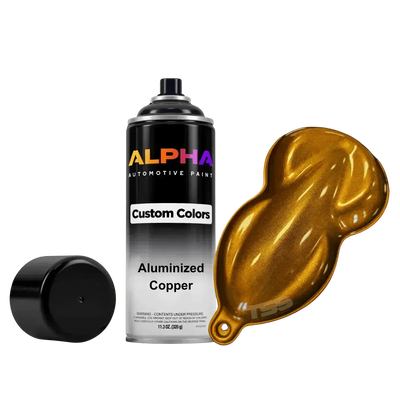 Aluminized Copper Spray Can