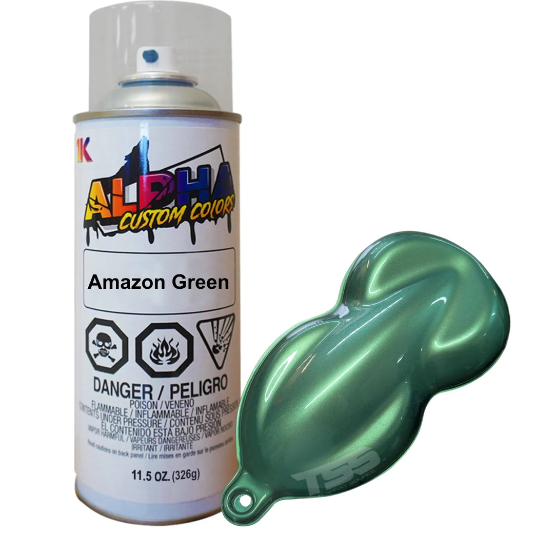 Amazon Green Spray Can Midcoat