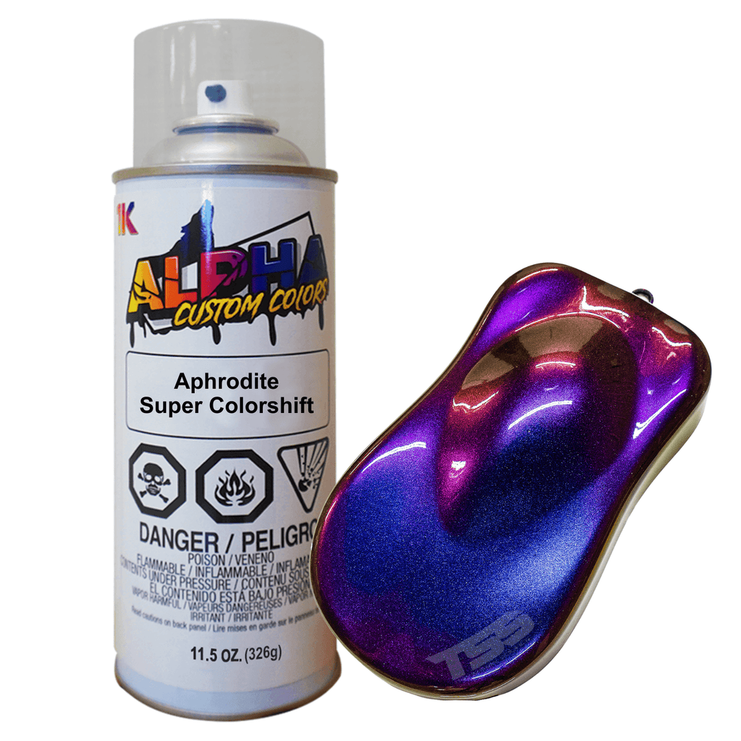 Aphrodite Super Colorshift Spray Can Midcoat - The Spray Source - Alpha Pigments