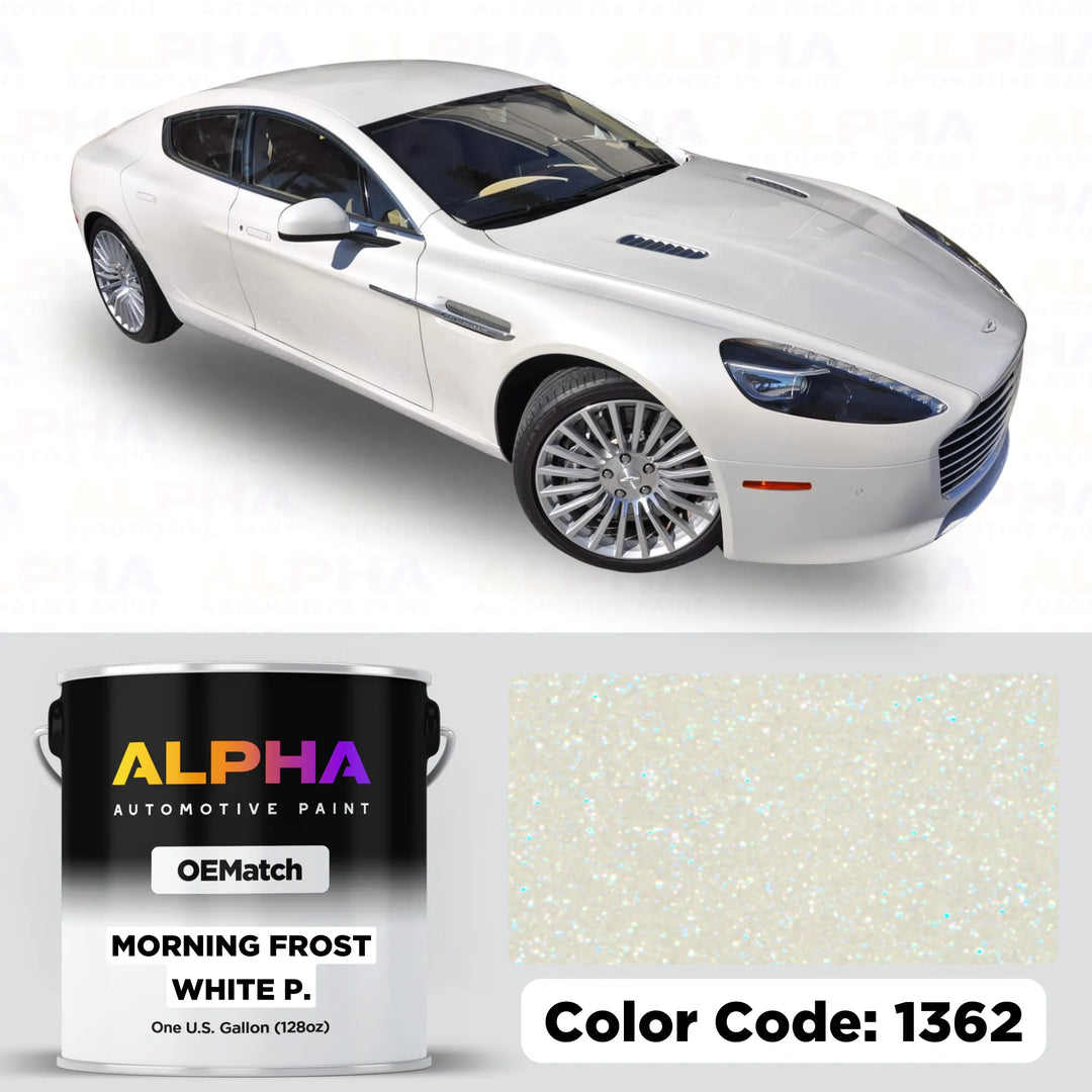 Aston Martin Morning Frost White 1362 | OEMatch Basecoat