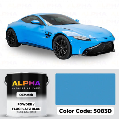 Aston Martin Powder / Flugplatz Blue 5083D | OEMatch Basecoat
