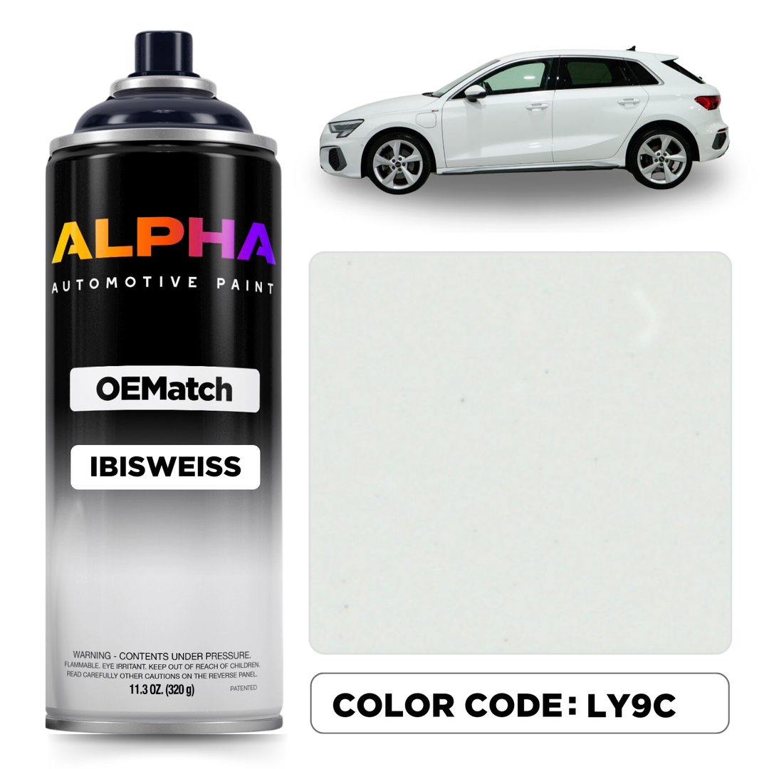 Volkswagen / Audi Ibis White LY9C / Y9C | OEMatch Spray Can