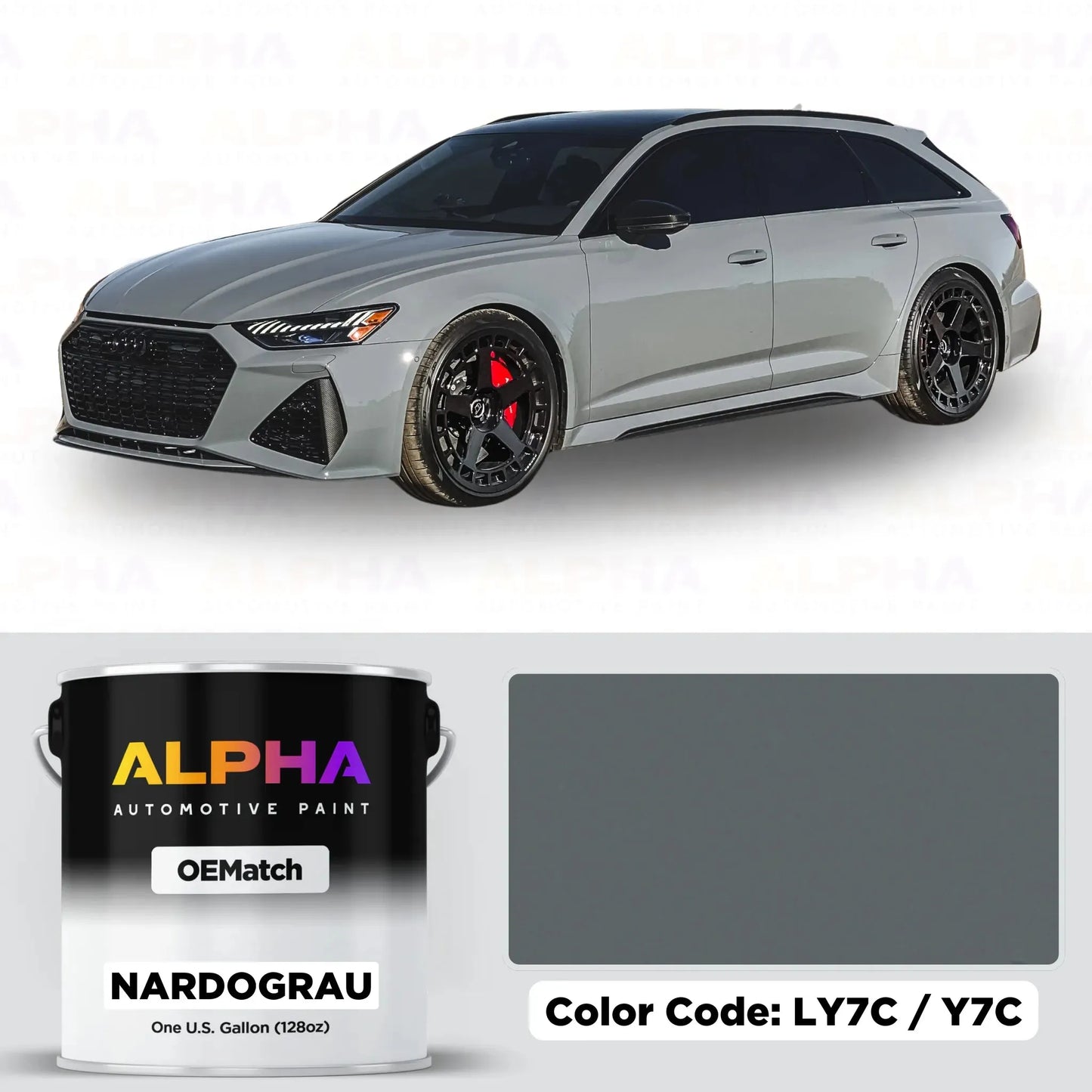 Volkswagen / Audi Nardo Gray LY7C / Y7C | OEMatch Basecoat