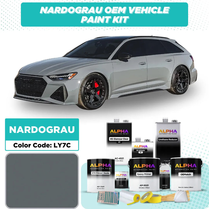 Volkswagen / Audi Nardo Gray LY7C / Y7C | OEMatch Vehicle Paint Kit