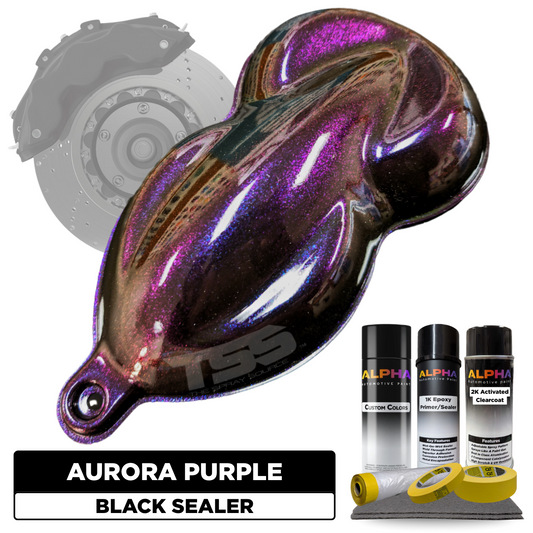 Aurora Purple Brake Caliper Paint Kit