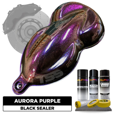 Aurora Purple Brake Caliper Paint Kit