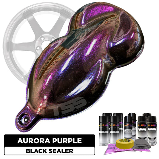 Aurora Purple Wheel Paint Kit