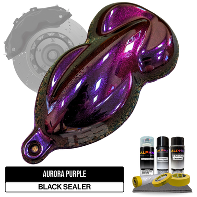 Aurora Purple Brake Caliper Paint Kit