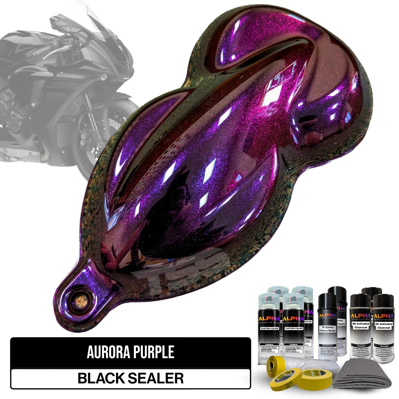 Aurora Purple Motorcycle Paint Kit – The Spray Source
