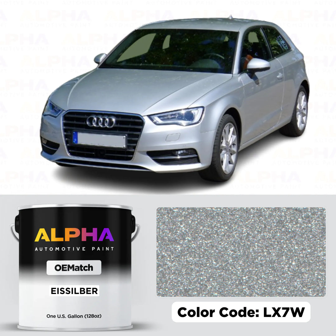 VOLKSWAGEN / AUDI EISSILBER M. LX7W / X7W | OEMatch Basecoat