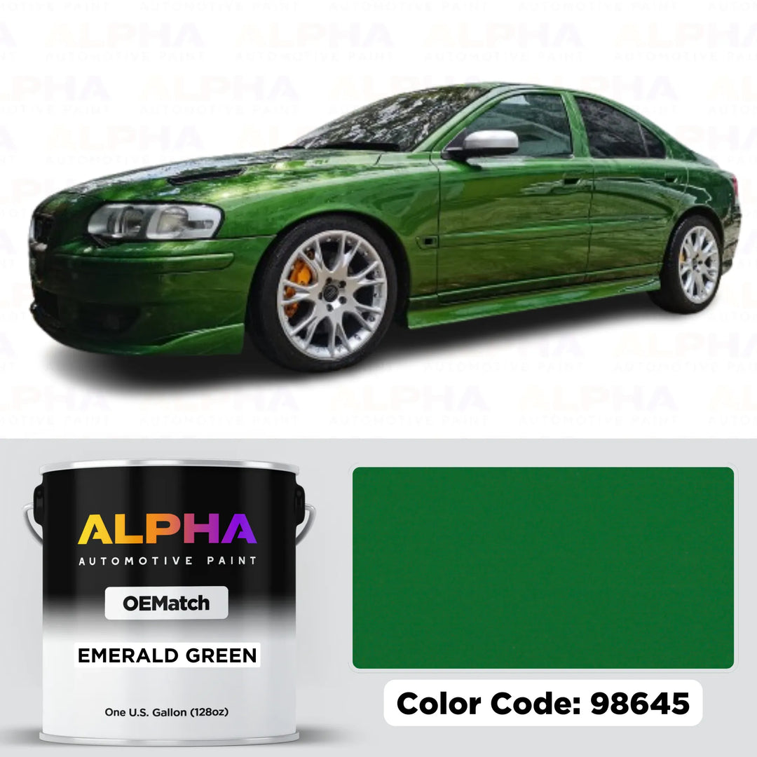 VOLVO EMERALD GREEN 98645 / 6001 | OEMatch Basecoat