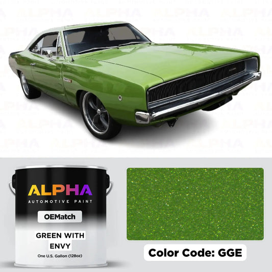 CHRYSLER USA GREEN WITH ENVY P. GGE | OEMatch Basecoat