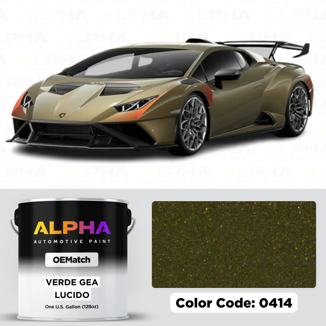 LAMBORGHINI VERDE GEA LUCIDO M. 0414 | OEMatch Basecoat