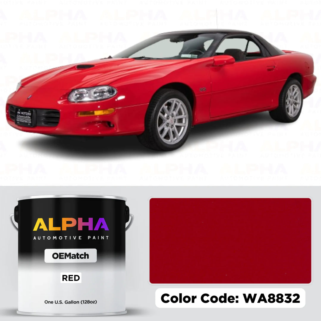 GEN. MOTORS USA RED WA8832 / 70-8832 | OEMatch Basecoat