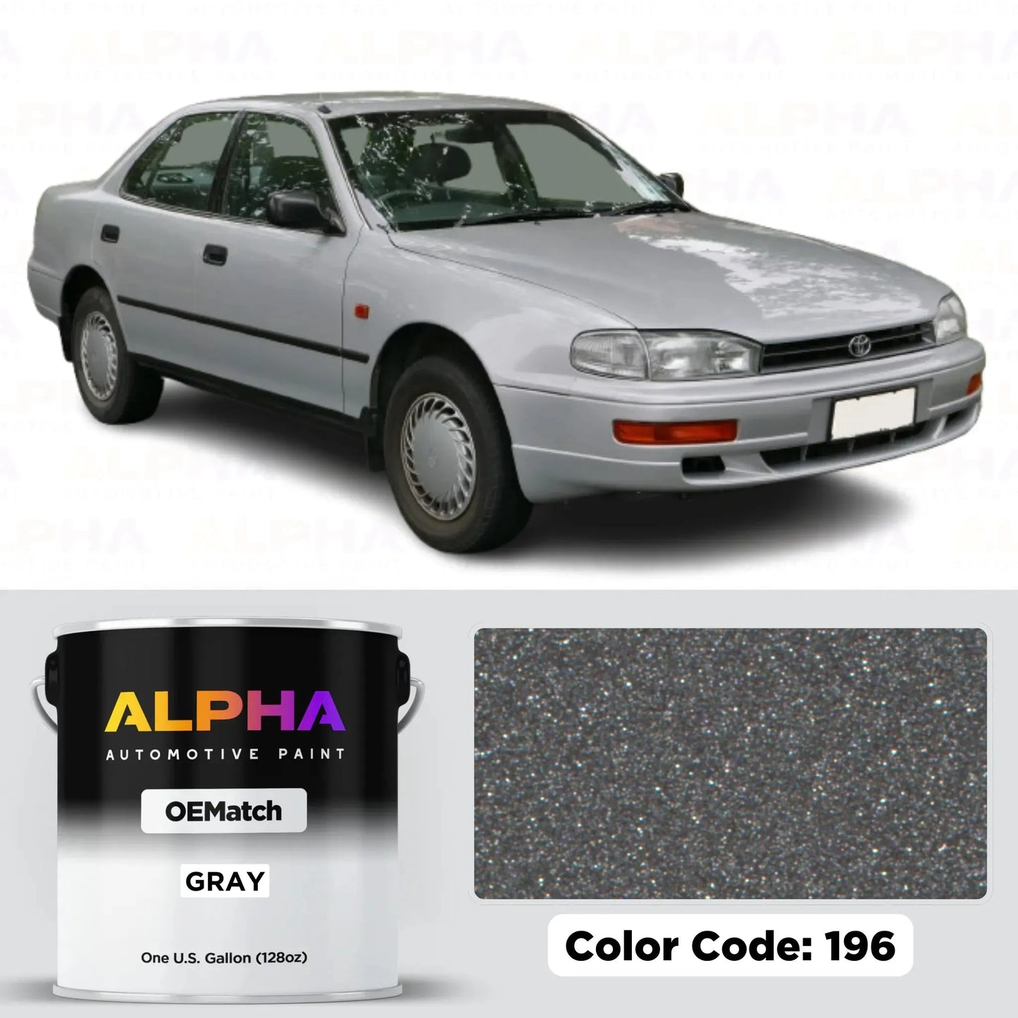 TOYOTA GRAY P. M. 196 | OEMatch Basecoat
