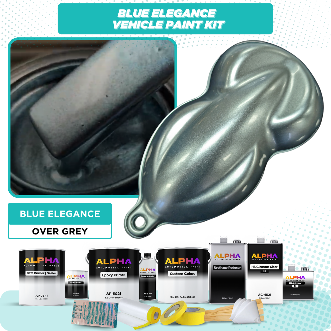 Blue Elegance Car Kit (Grey Ground Coat)