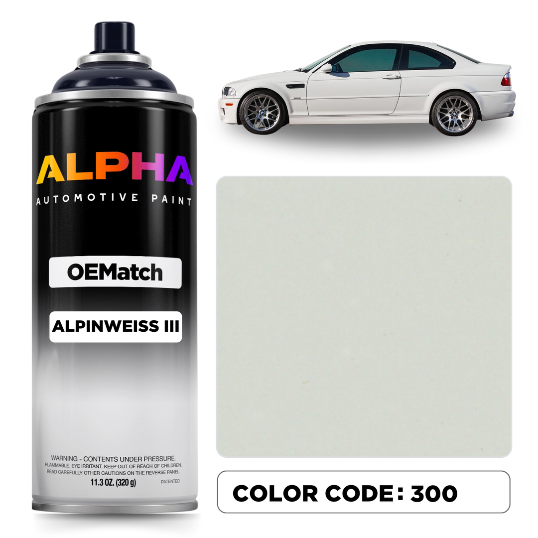 BMW Alpine White 300 | OEMatch Spray Can