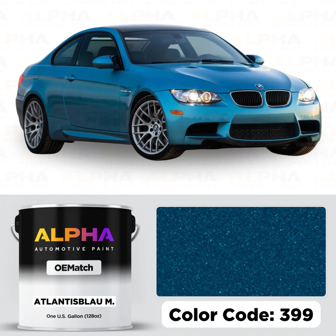 BMW Atlantis Blue Metallic 399 | OEMatch Basecoat