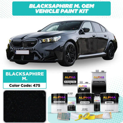BMW Black Sapphire Metallic 475 | OEMatch Vehicle Paint Kit